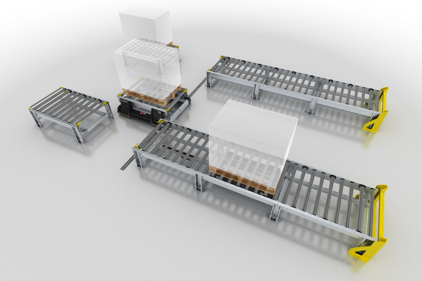 Nový systém pro manipulaci s paletami Smart Pallet Mover zvyšuje výkonnost výrobní logistiky